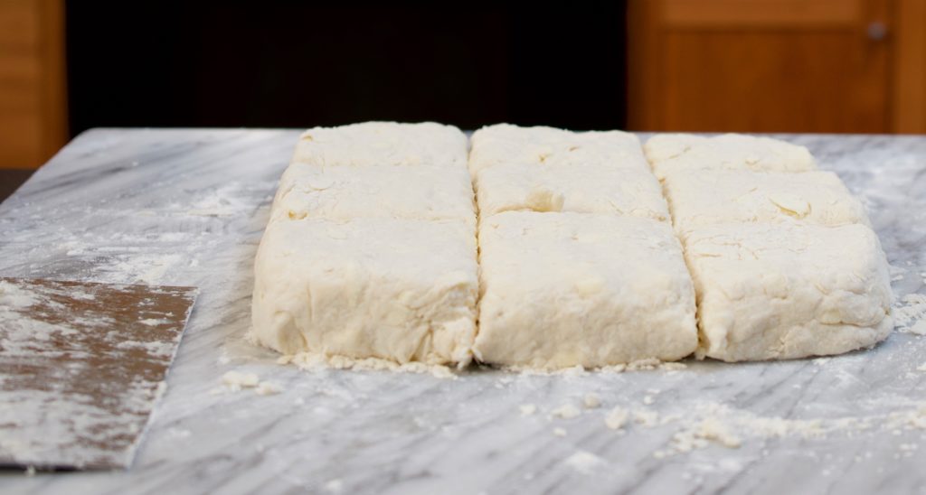 This buttermilk biscuit dough works up quickly to make the best flaky, light biscuits.