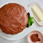 A rich, moist, decadent chocolate cake that stays that way for several days!
