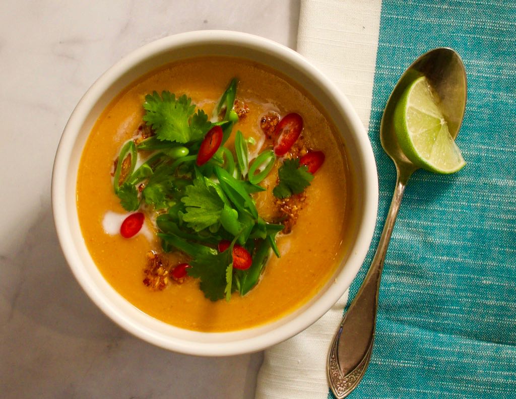 Thai Red Lentil Soup | Ottolenghi | Plenty More - Cookbooks On Repeat