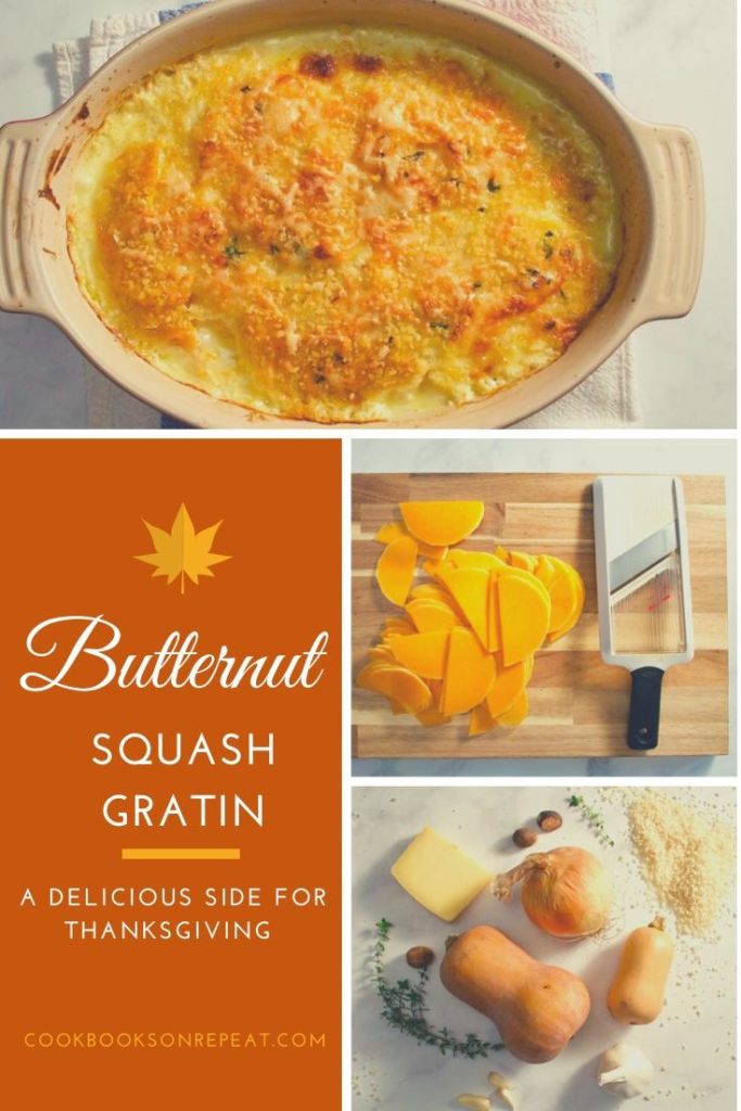 Butternut squash gratin