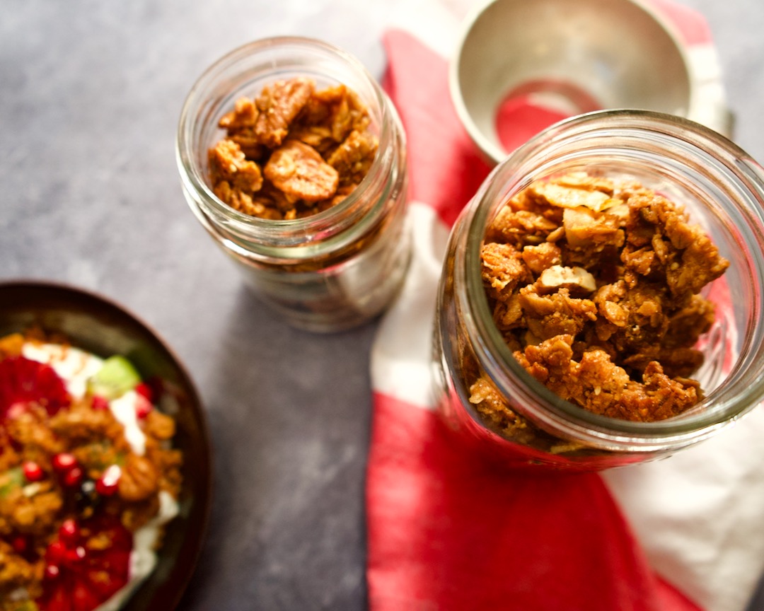 Tahini and Olive Oil Granola Sababa